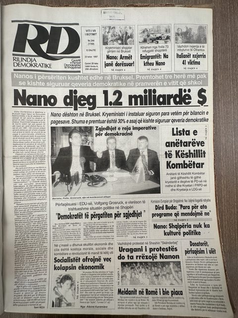 Rilindja Demokratike 1997-10-23